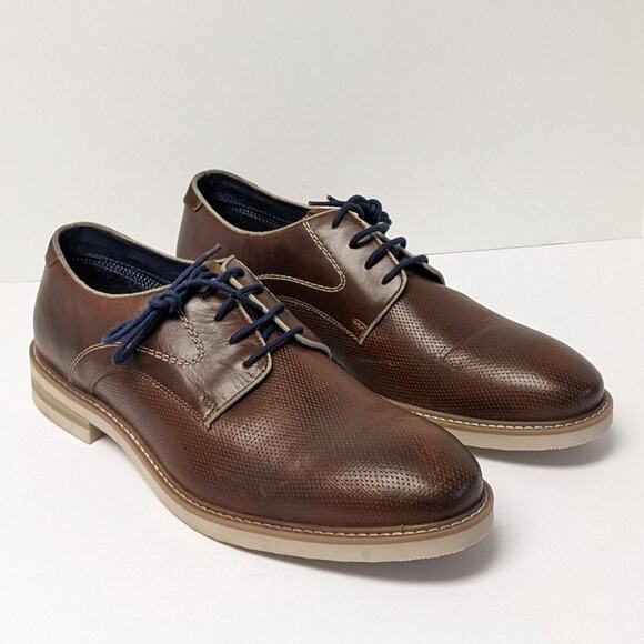 Steve Madden Costa Oxford, Brown Leather, Men\'s 11 M main image 6